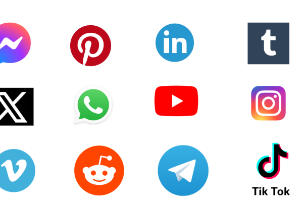 social media logos